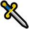 Dagger emoji on Microsoft